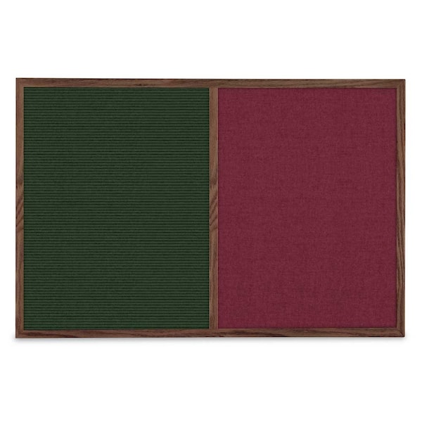 Slim Style Indoor Enclosed Corkboard, 36
